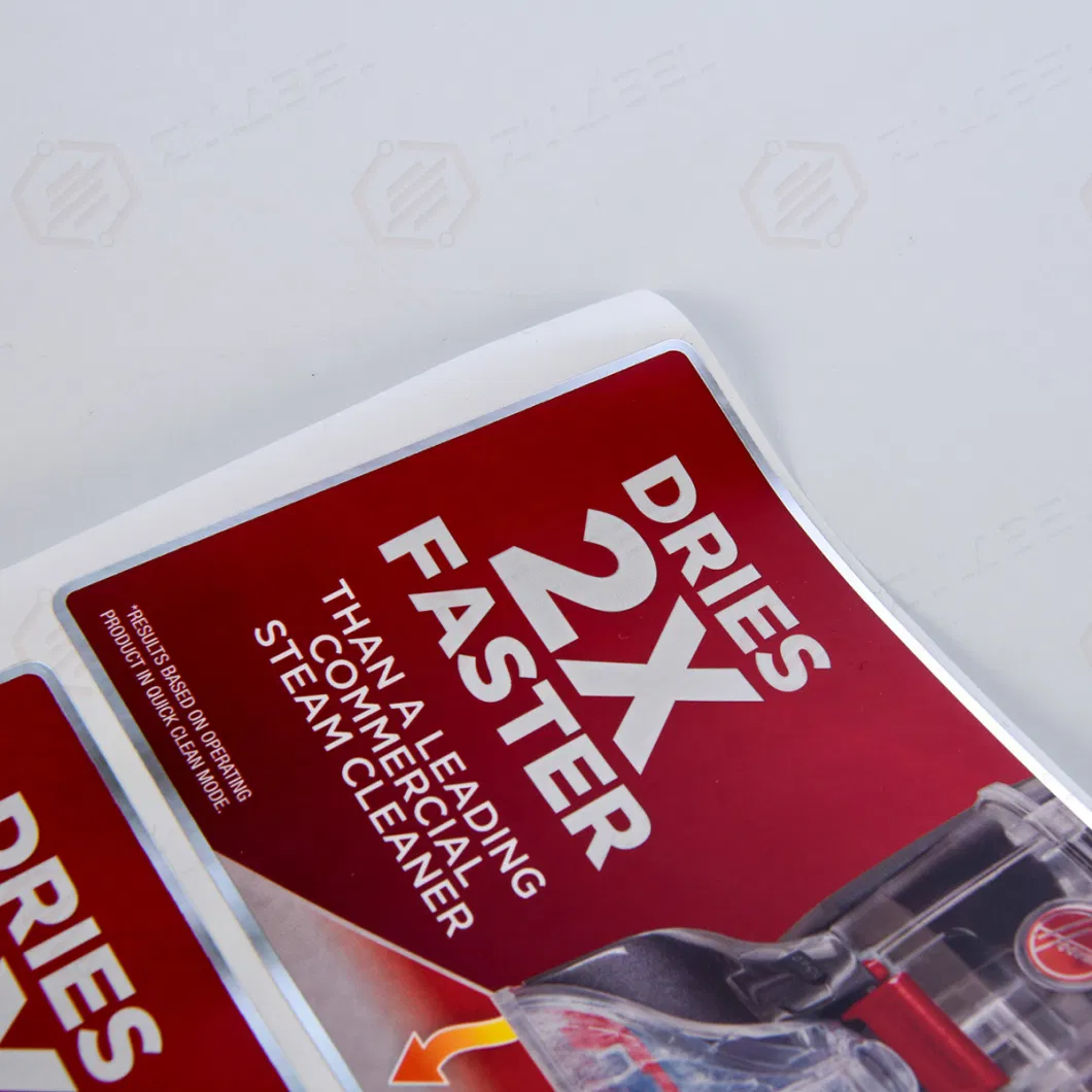 Custom Removable PE Film Label Paper Sticker